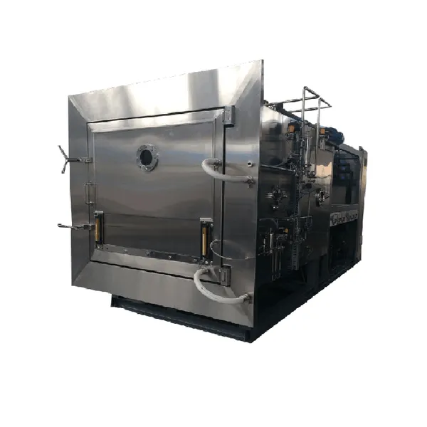 100-3000kg Dry Freezes Dried Milk Tablets Freezer Dryer Industrial Vacuum Freeze Drying Machine Dryer for Food Fruit photo-3
