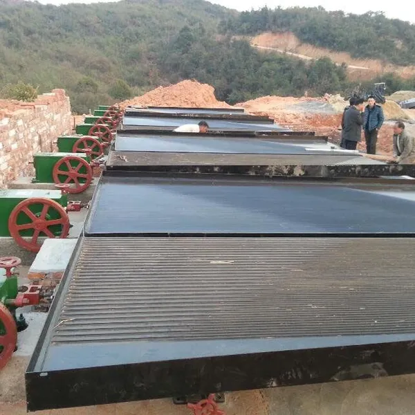 High Recovery 6S Small Channel Steel Shaking Table, Ore Separation Shaker Table for Rock Gold, Wolframite, Chromite, Copper Metal Recycling photo-4