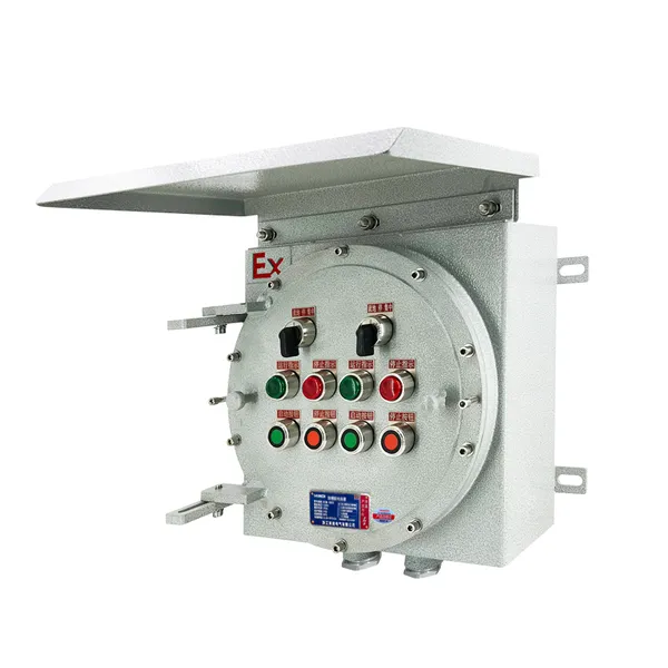 Flameproof Explosion Proof Electrical Distribution Panel IP66 Cast Alloy Ex db IIC T6 Custom Enclosure for Oil Storage Terminal