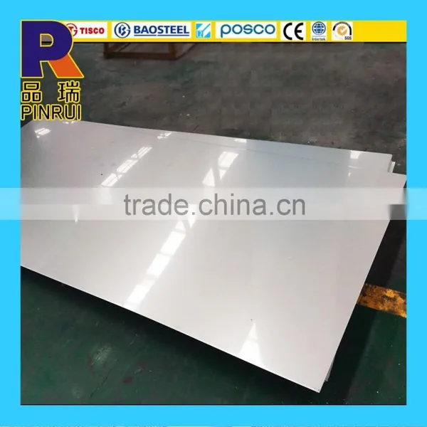 China Factory Ss201 No.8 Astm Cold Rolled Stainless Steel Sheet