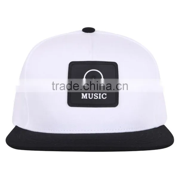 Custom Customize Snapback Caps Hats Hot Design Leather Patch Logo Snapback Caps Wholesale photo-6