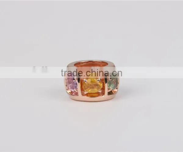 China Oem Jewelry Manafacturer Big Stone Pendant Design Simaples Gold Chain Necklace photo-4