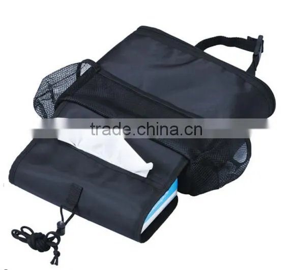 (120516)High Quality Car Seat Storage Bag / Car Seat Back Pocket / Auto Back Seat Hanging Bag photo-3