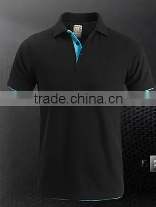 Custom Men Polo Shirts Embroidery Logo Top Branded Men Polo T-shirts photo-3