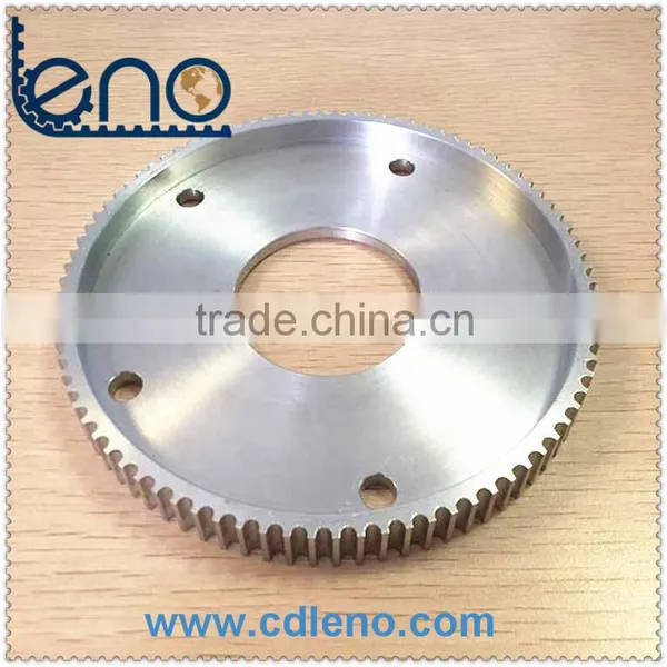 Five Bolt Holes 80T HTD5mm Pitch Timing Pulley photo-4