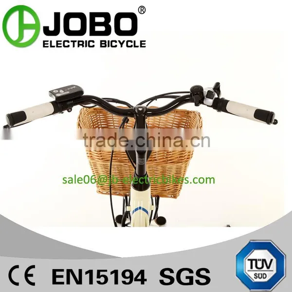 City Bike Lithium Electric Bike With Basket photo-5