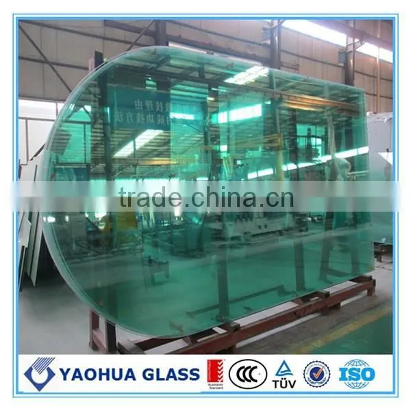 10-12mm Clear Tempered Glass for Swimming Pool Fencing and Stair Railing,Balustrade photo-4