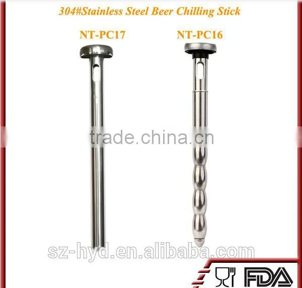 NT-PC17 Beer Chiller Sticks Stainless Steel Material Beer Chiller With Pourer photo-4