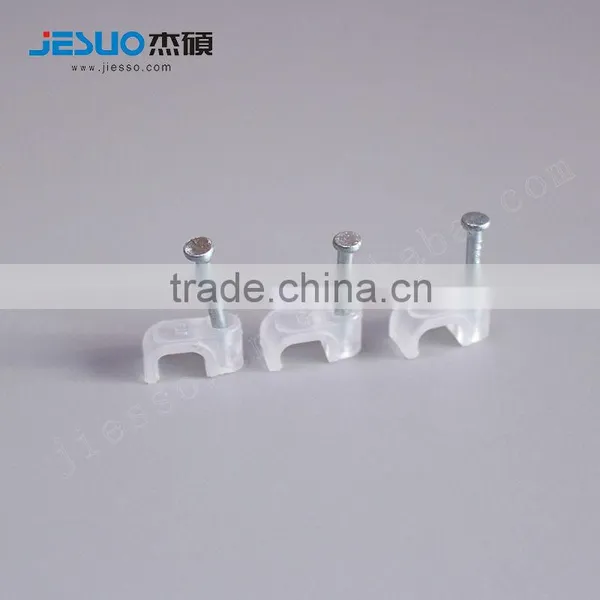 Electrical Wire Plastic Wall Cable Fixing Clips photo-2