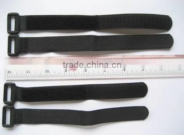 Customized Adjustable Hook and Loop Cable Tie With Buckle