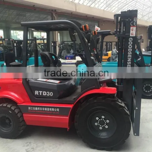 China Wholesale 2 Ton 2.5 Ton 3 Ton Forklift Trucks Rough Terrain Forklift photo-3