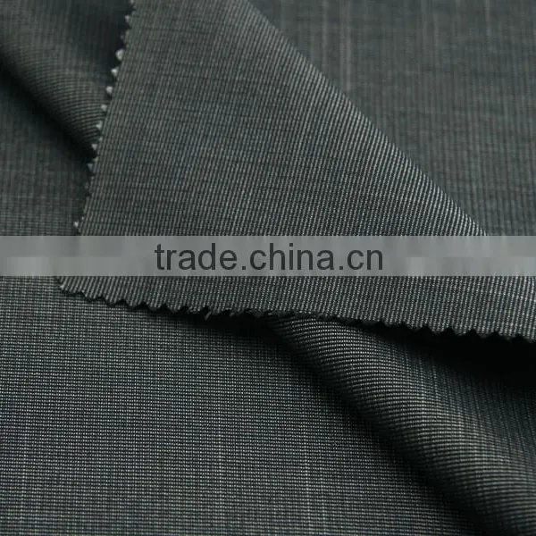 Hot Selling Polyester Cotton Fabric Pin Stripe and Slub Yarn FU1081-2 photo-2