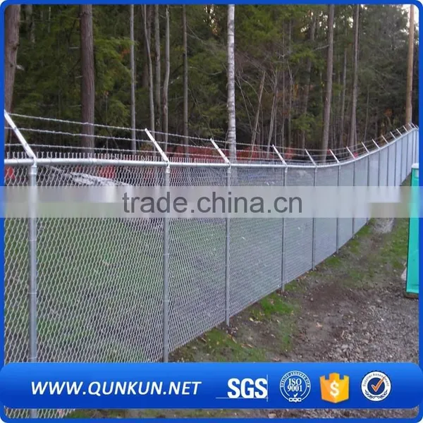 China Chain Link Wire Mesh Fencing , PVC Coated Chain Link Fences ,Plastic Chain Link Fence photo-3