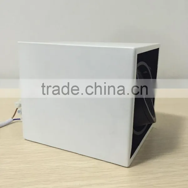 MR16/GU10 Surface Mounted Wihte or Black LED Grille Light Housing photo-3