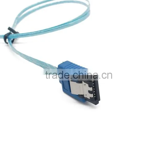 Blueflat Sata Data Cable 3.0,SATA 3.0 Cable Straight to Straight photo-5