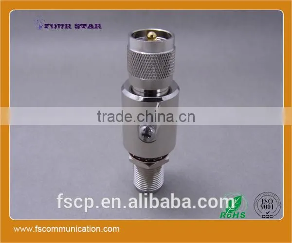 Gas Discharge Tube Lightning Protector UHF Male to UHF Female Bulkhead Connector photo-4