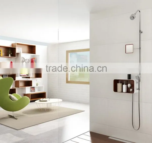 Cebien 'Puzzle-200' Mixer Shower Set With Mirror and Colorful Storage Unit photo-6