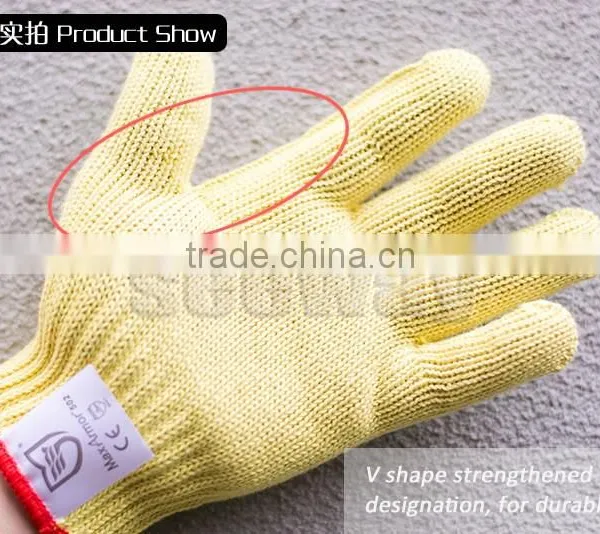 SEEWAY Aramid Knit Cut Resistant Safety Working Mitt Protect Your Hands From the Harm photo-4