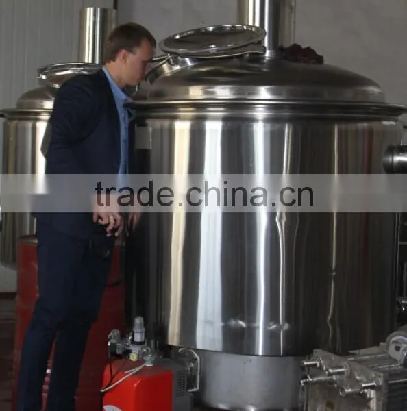 500 Liter Electric Beer Brew Kettle/whirlpool Tun Brewery Equipment Manufacture photo-2