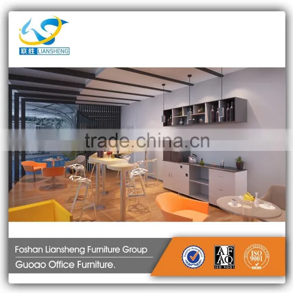 Modern Custom Made Design Long Wooden Top High Bar Table GAT29 photo-3