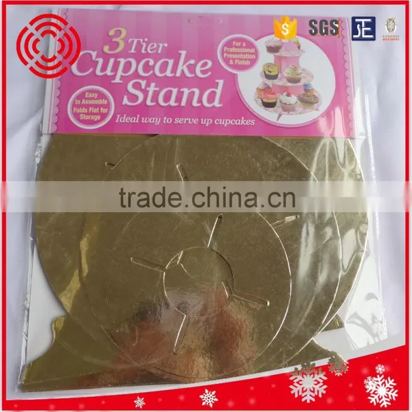 3tier Cupcake Stand for Child Birthday Decoration , Home Party Decor photo-6