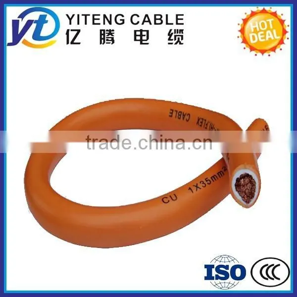 Single Core Cooper Conductor Welding Cable Made in China 2015 Hot Sale photo-3