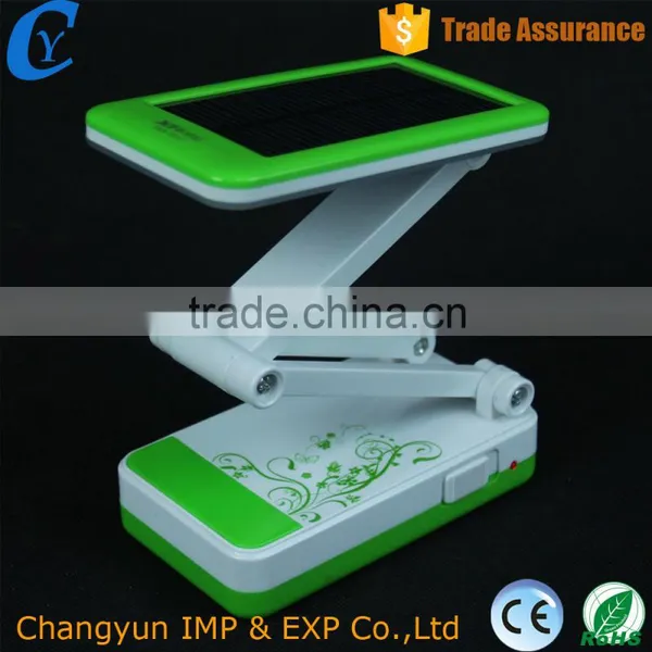 New Solar Charging 15SMD Portable Table Lamp Rechargeable 220V Work Light photo-2