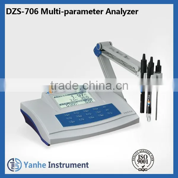 DZS-706 Multi-parameter Water Quality Meter PH/pX/ORP/TDS/Salinity/DO/Ion