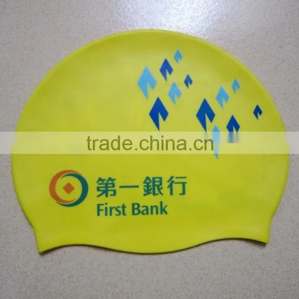 Unisex Eco-friendly Silicone Swim Cap Hat Cap photo-6