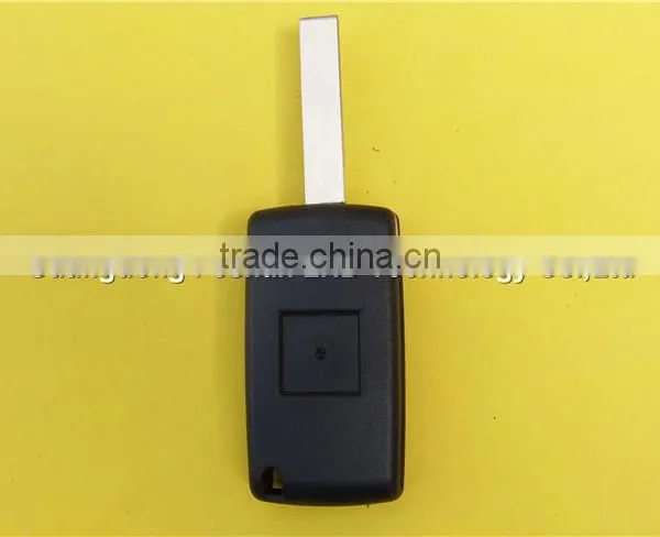 Remote Flip Folding Key Fob Case 3 Buttons for Peugeot 407 CE0536 photo-3