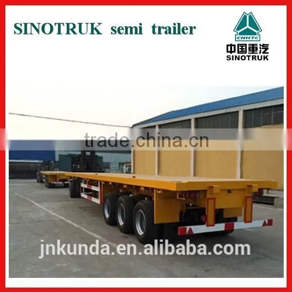 3-Axle Container Flatbed Trailer photo-2