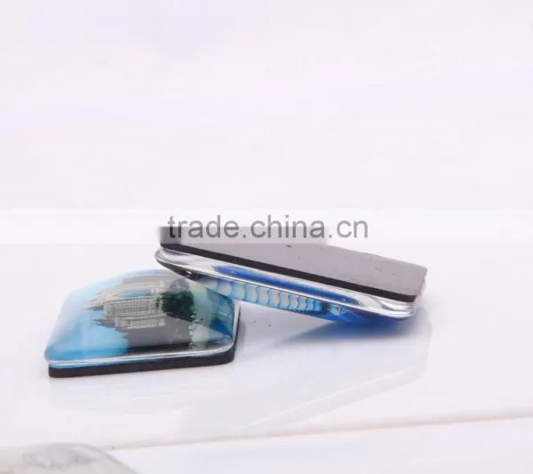 Square Shape Souvenir Fridge Magnet Crystal Magnet for Fridge photo-6
