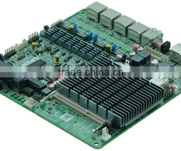 4 Gigabit Bay Trail SOC J1800 MINI ITX 4 LAN Motherboard for Firewall Router photo-4