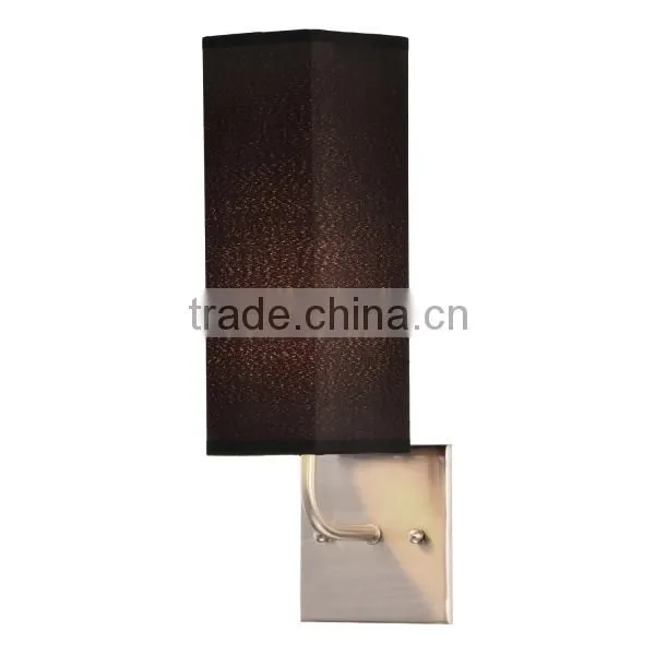 up and Down Metal Wall Light With Black Shade photo-3