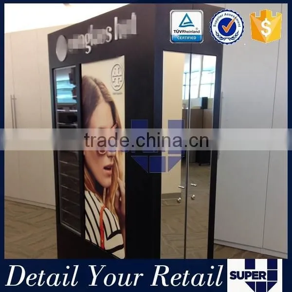 2016 Eyewear Shop Furniture Factory Price Best Design Movable Practical Eyewear Display Cabinet photo-2
