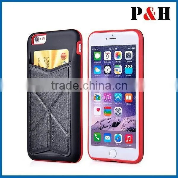 New Coming Leather Hard Case for Iphone 6 Back Case Cover Phone Case for Iphone 6 photo-4