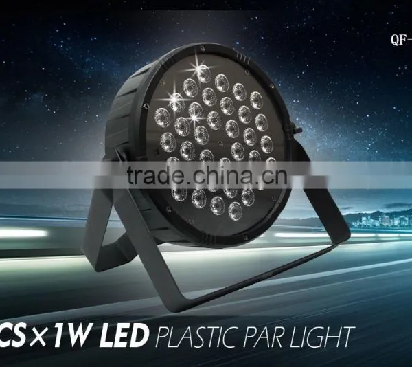 36pcs*0.5W LED Plastic Par Light RGBW LED Mini Par Can Light photo-2