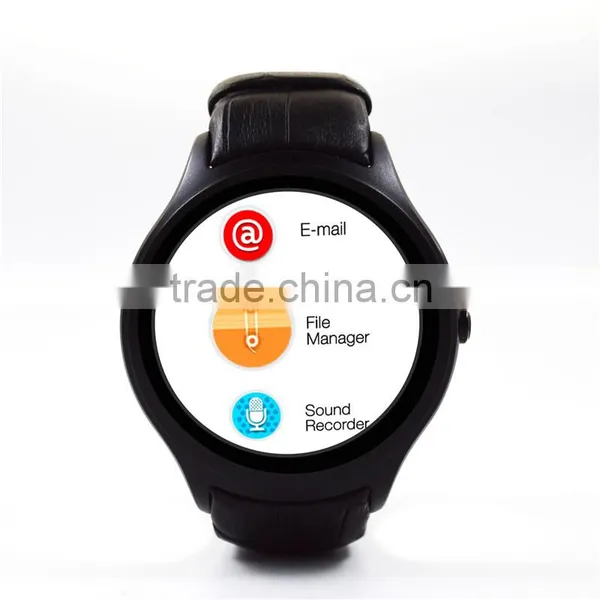 D5 1.3" 360x360 Android 4.4 OS 512MB + 4GB MTK6572 Smart Watch With SIM Wifi Bluetooth Heart Rate Smartwatch photo-4