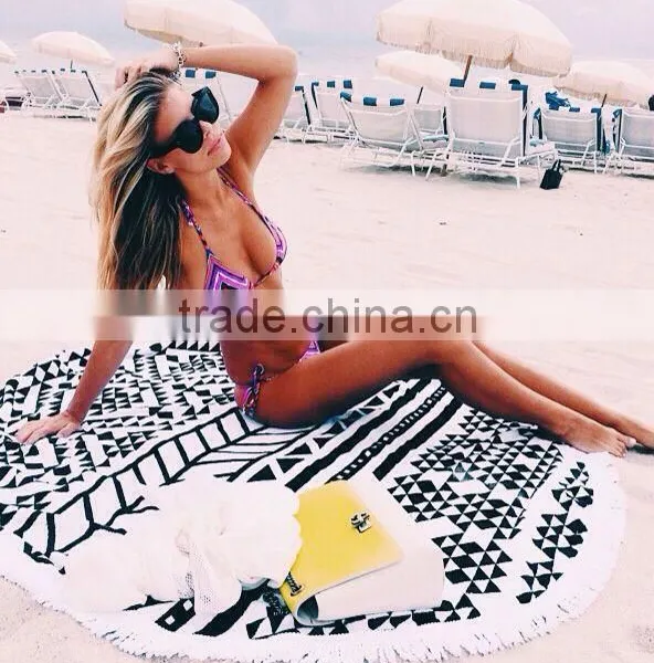 Sexy Round Beach Towel