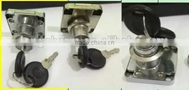 New Product Rectangule Wooden Drawer Lock With Key From Manufacturer