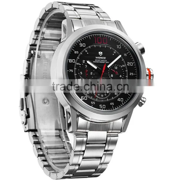 2015 Best Selling Stainless Steel Pratical Women Sport Watch WH3311 photo-5