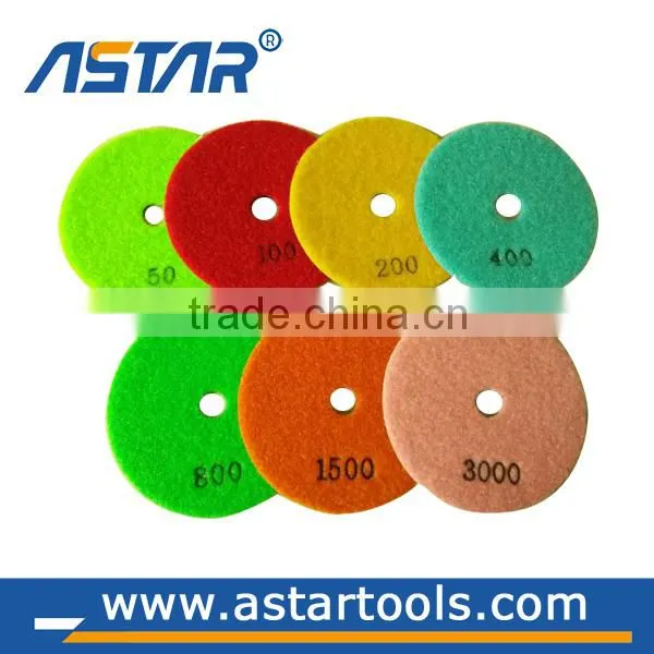 Diamond Polishing Pads Dry Use for Granite Concrete Marble photo-2