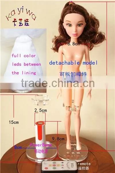 Festival Flashing LED Light Party Favors / KYW Dolls for Wedding Present photo-4
