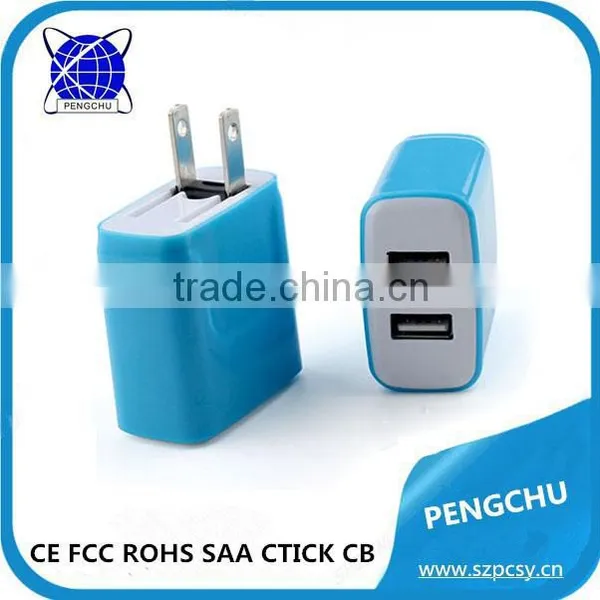 12w 5V 2.4A Mini USB Wall Charger 2USB Ports With ce Fcc Rohs photo-2
