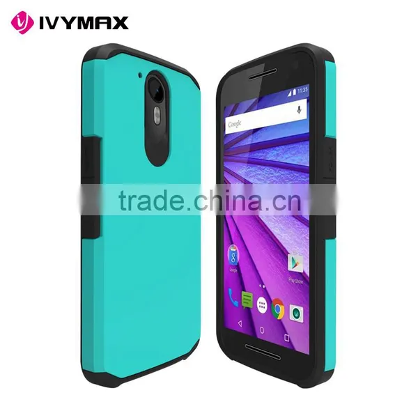 Top Sale Wholesale Hybrid Combo Case for Motorola Moto G4 Plus photo-3
