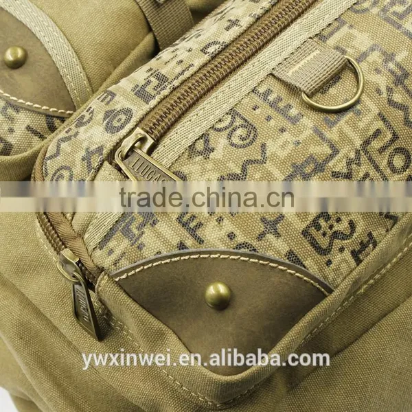 Fashion Style Canvas Backpack,2016 the Latest Design of Canvas Backpack Quality Choice photo-4