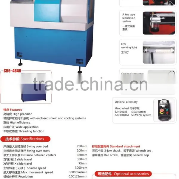 Automatic CNC Lathe Machine C6KS photo-2