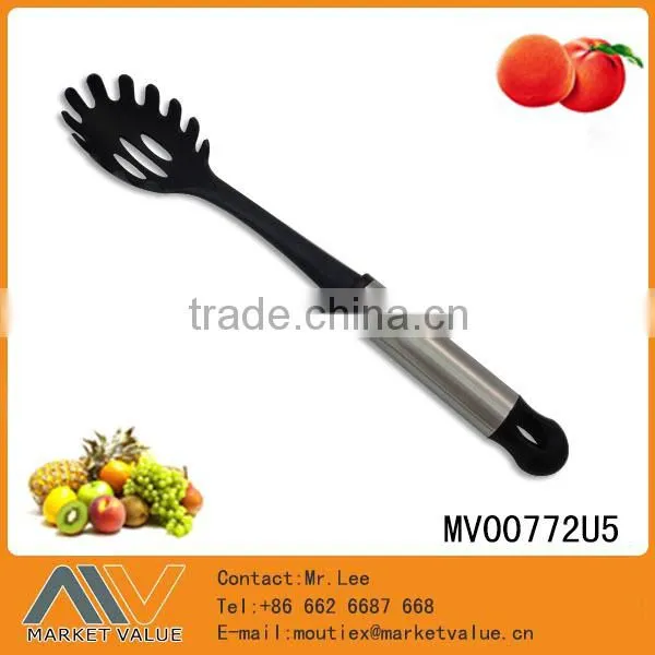 HOT SALE HIGH QUALITY NYLON KITCHEN SLOTTED SPOON WITH S.S HANDLE photo-4