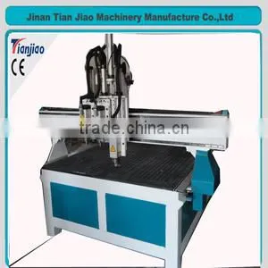 China Factory Cheap Price Three Independent Heads Cnc RouterTJ1325 for Carving /engraving /milling photo-4