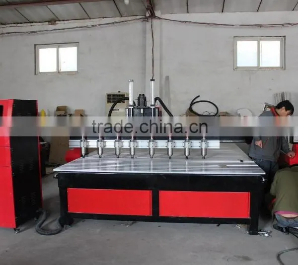 China 6 Spindle Cnc Router/ 6 Head Cnc Router Wood Rotary photo-4